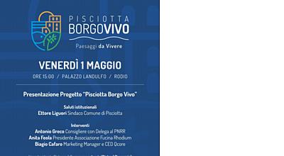23042026 locandina presentazione pisciotta borgo vivo
