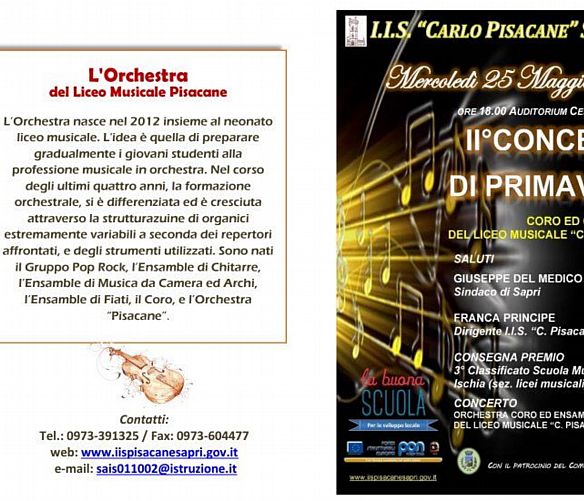 23052016 concerto pisacane