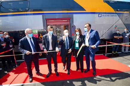 consegna treno rock in campania