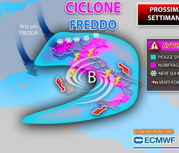 23102020 meteo prossima settimana 231020