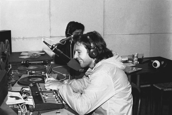 Vasco Rossi in studio (vintage)