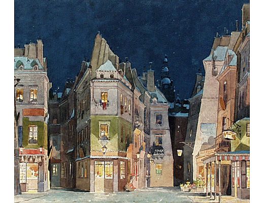 23122013 La Boheme Act II set