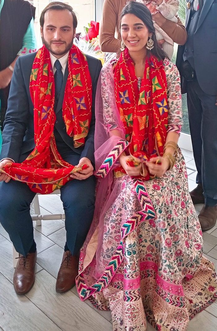 fidanzamento italo indiano