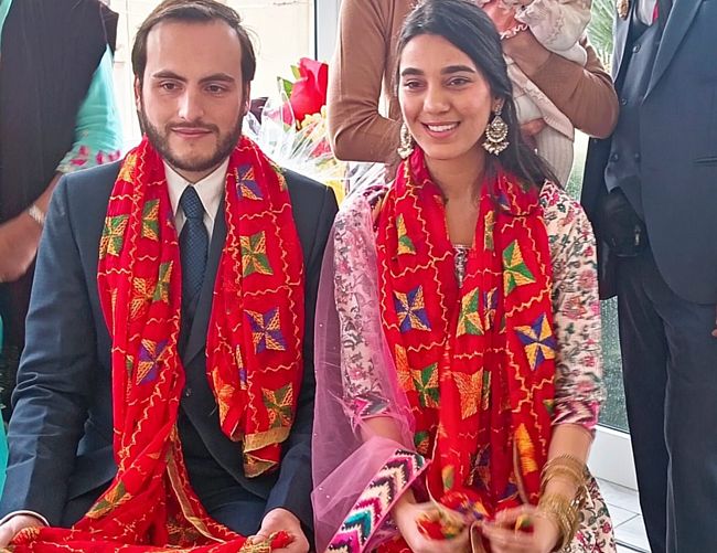 Tonino-Luppino foto - 24022025 fidanzamento italo indiano