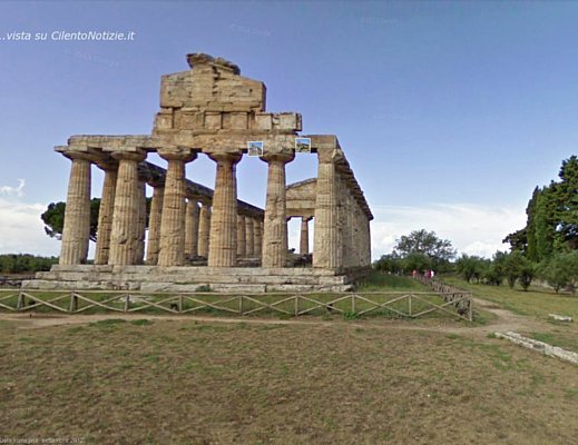 24042013 scavi di Paestum su google maps