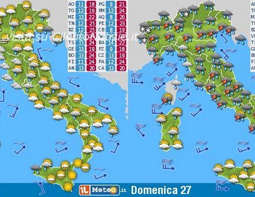 24042014 meteo liberazione 25 aprile