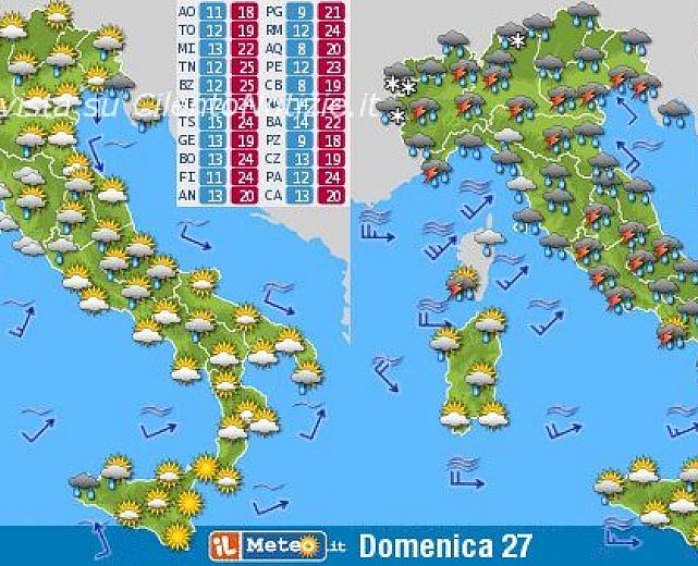 24042014 meteo liberazione 25 aprile