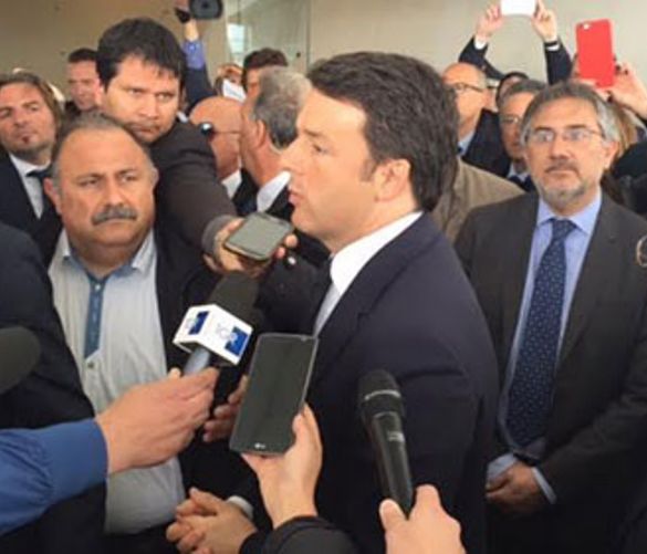 24042016 Renzi a Salerno
