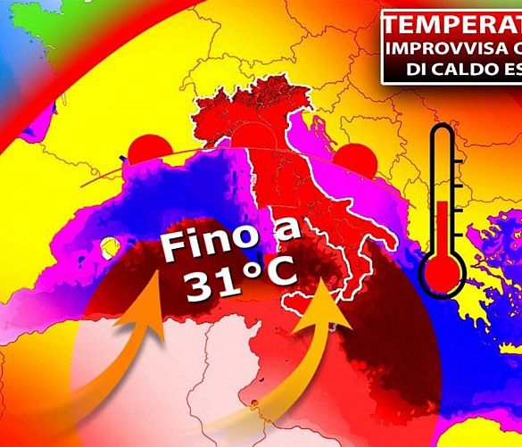 24042019 caldo al sud fino a 31 gradi