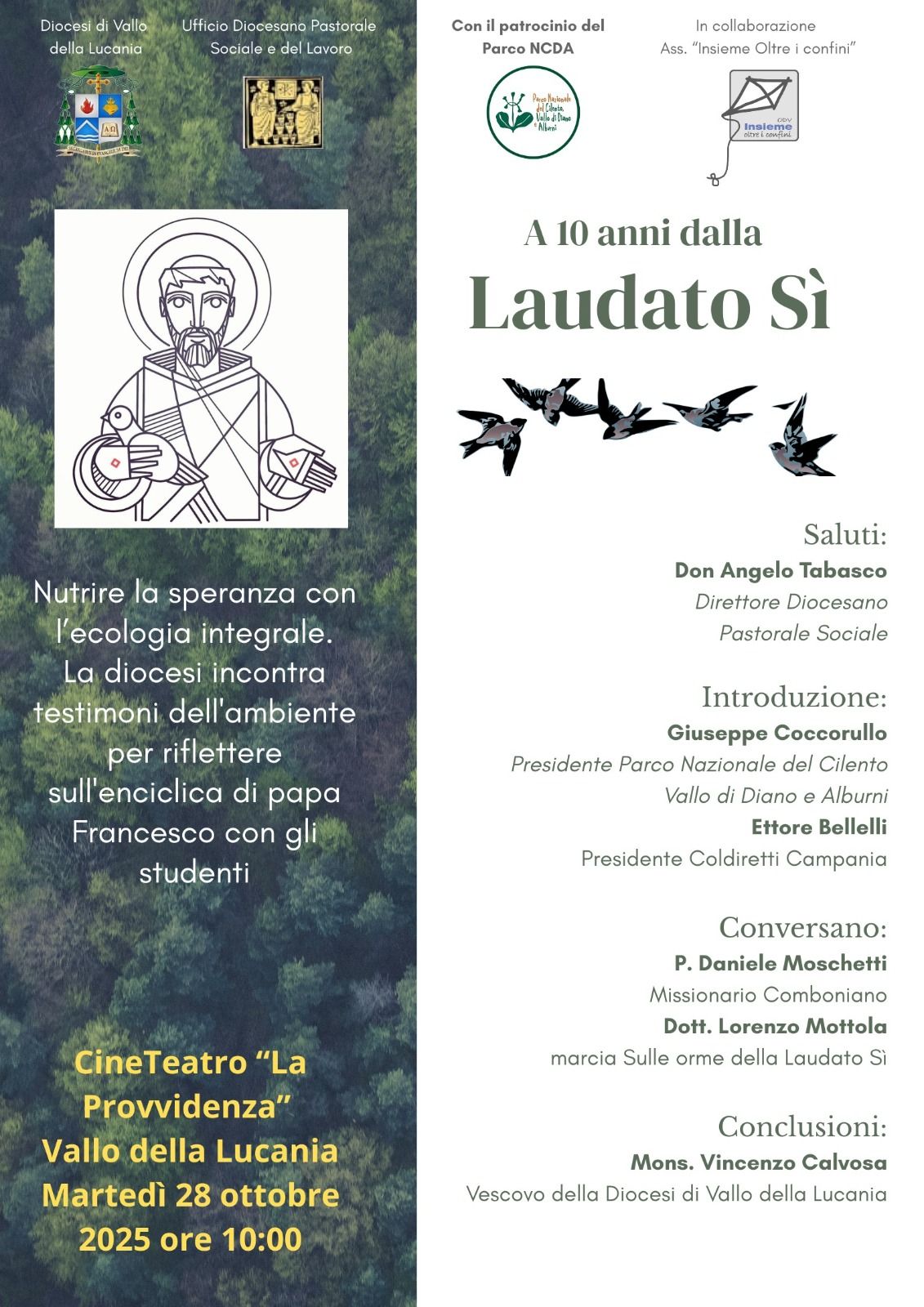 locandina laudato si