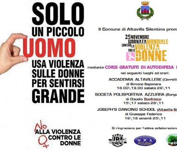 24112016 altavilla silentina contro la violenza sulle donne