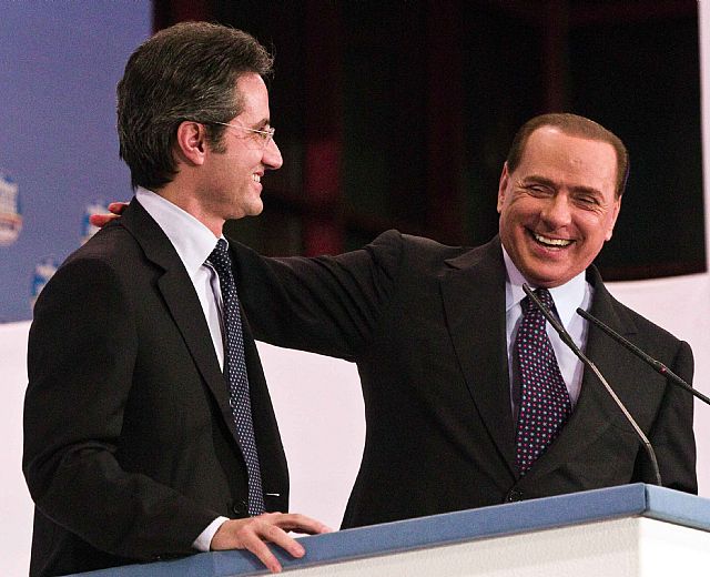 25012014 caldoro con berlusconi