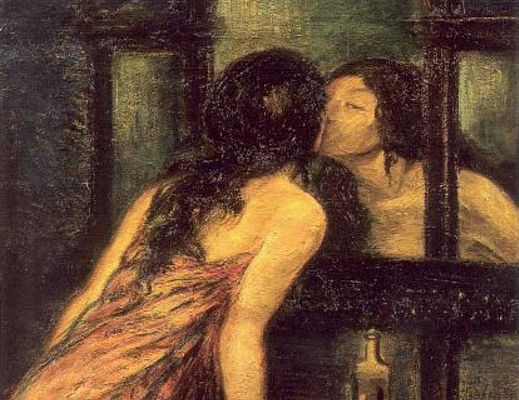 Tonino-Luppino foto - 25012015 donna allo specchio