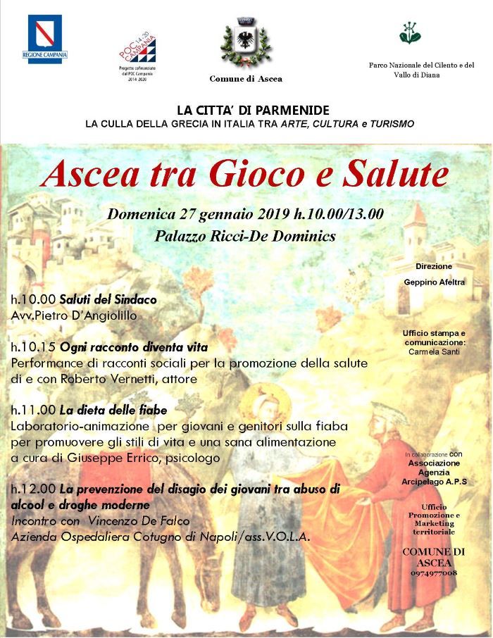 ascea tra gioco e salute