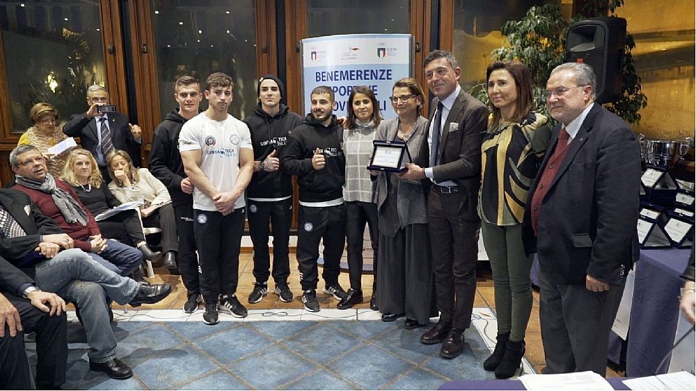 25012019 ginnastica salerno benemerenze sportive 2018 1