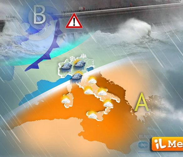 25012025 maltempo italia settimana prox