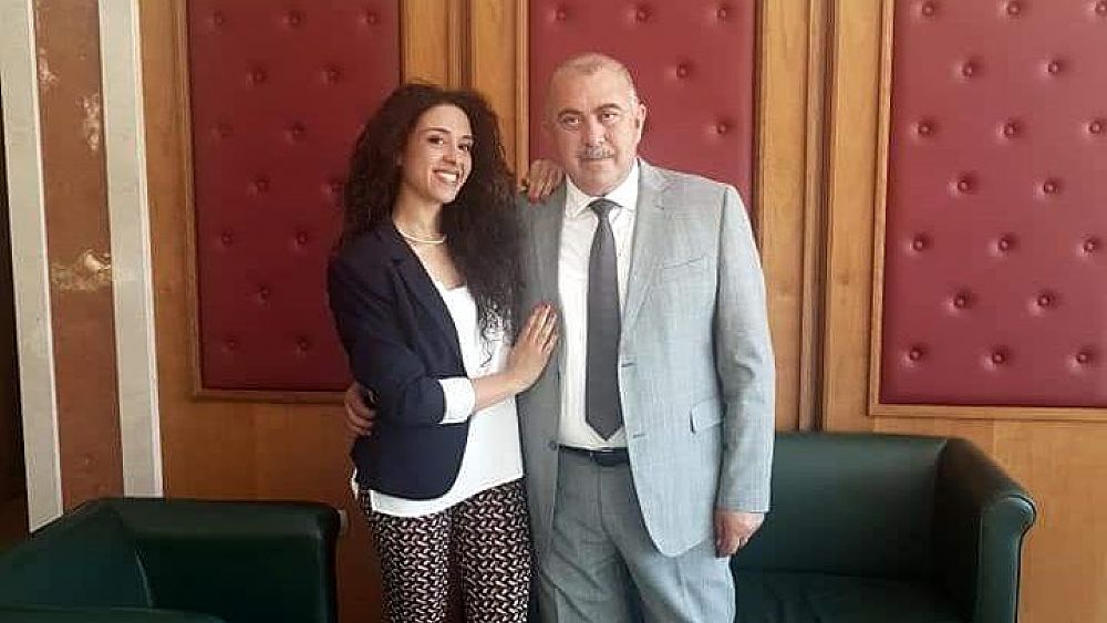 25032019 Franco Palumbo con la figlia Sabrina