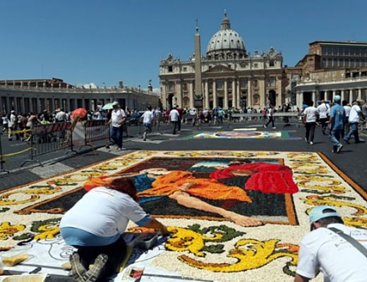 25062015 infiorata Storica di Roma Capitale