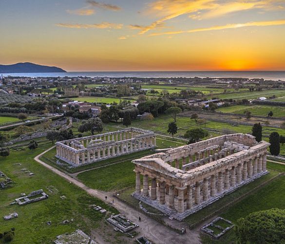 25062024 templi paestum al tramonto