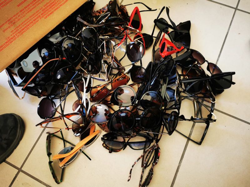 sequestri sulla spiaggia