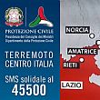 Attualita foto - 25082016 SMS 45500 terremoto centro italia
