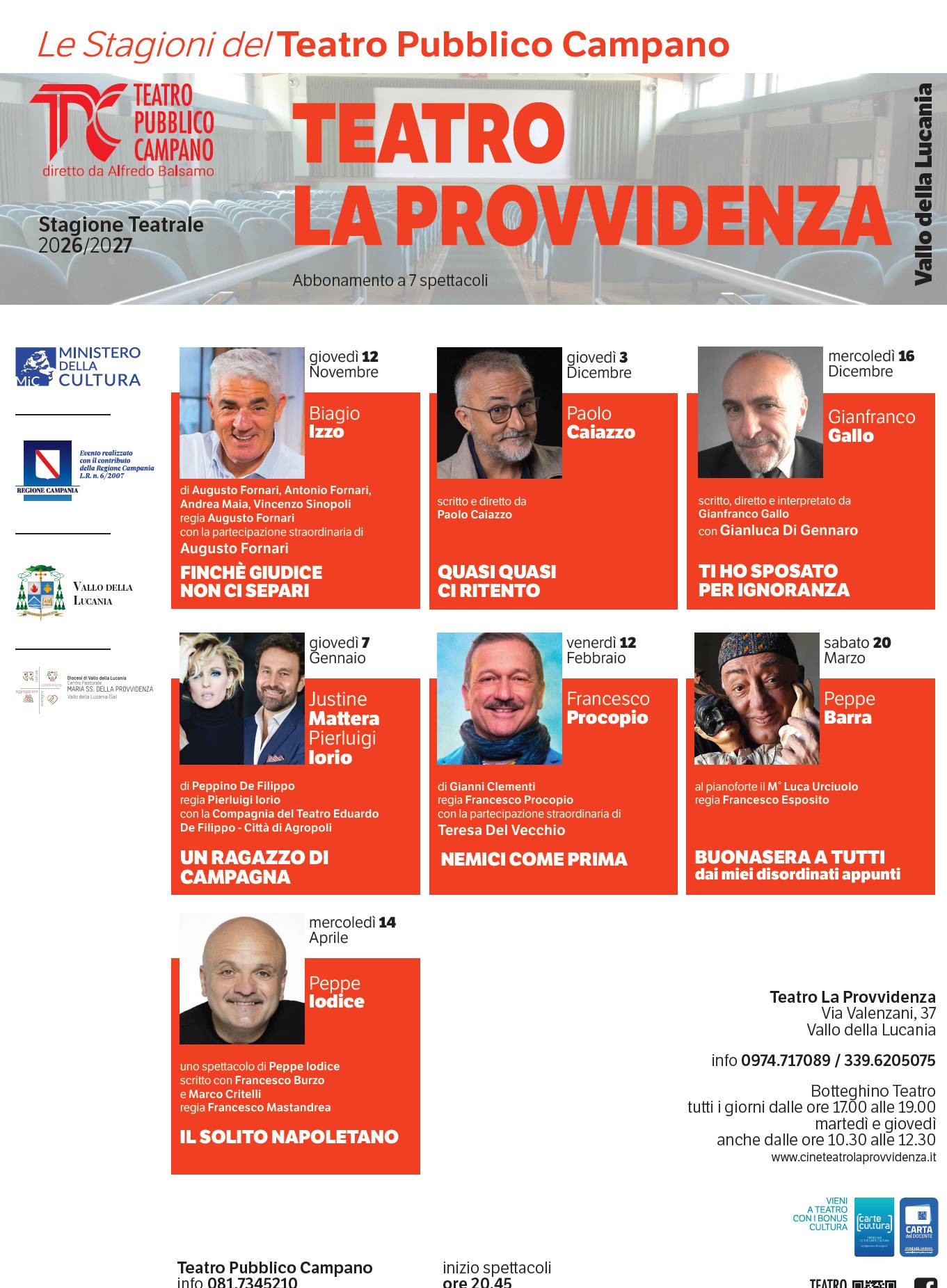 cartellone teatro