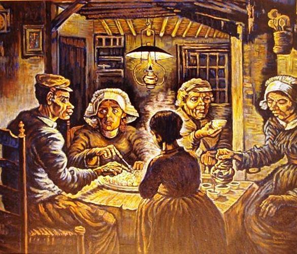 Marisa-Russo foto - 25102016 mangiatori di patate quadro