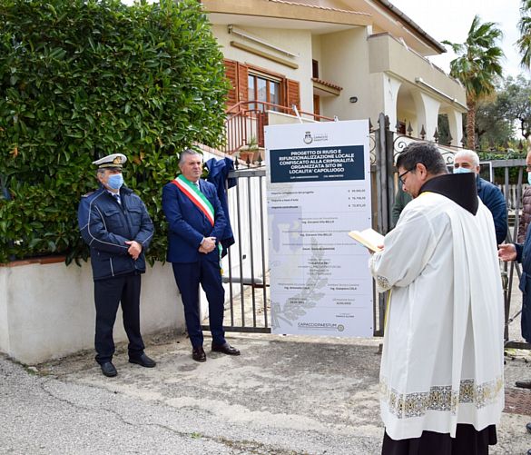25102021 bene confiscato  avvio lavori