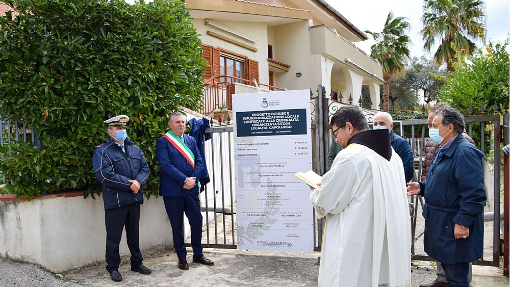 25102021 bene confiscato  avvio lavori