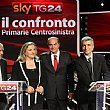 Politica foto - 25112012 confronto skytg24 primarie centrosinistra