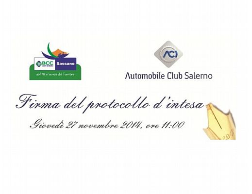 25112014 intesa bcc automobile club salerno