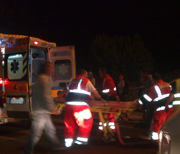 26022019 ambulanza notte