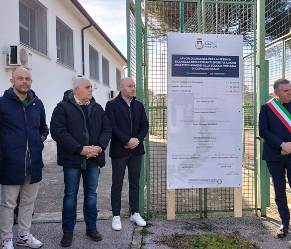 26022024 impianti sportivi scuola primaria capaccio scalo
