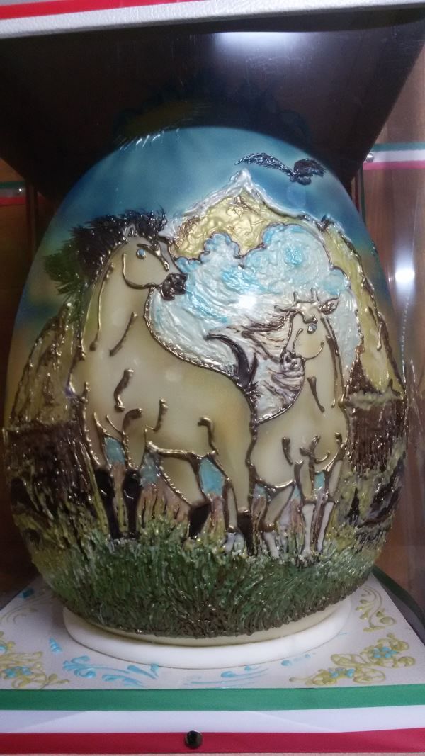 vincitore uovo di cioccolato