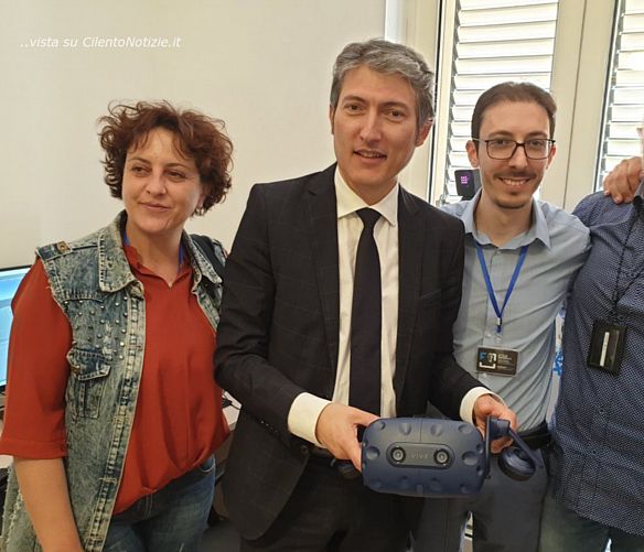 26052019 Presidente Parco Cilento Pellegrino presso Farzati Team 2