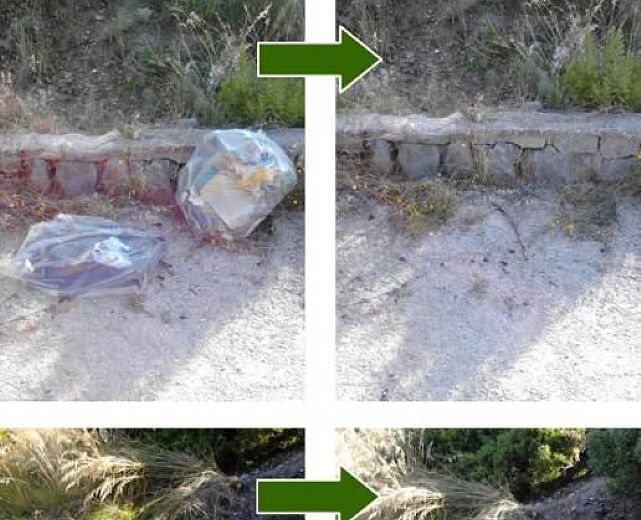 26062013 raccolta rifiuti sapri asino 00