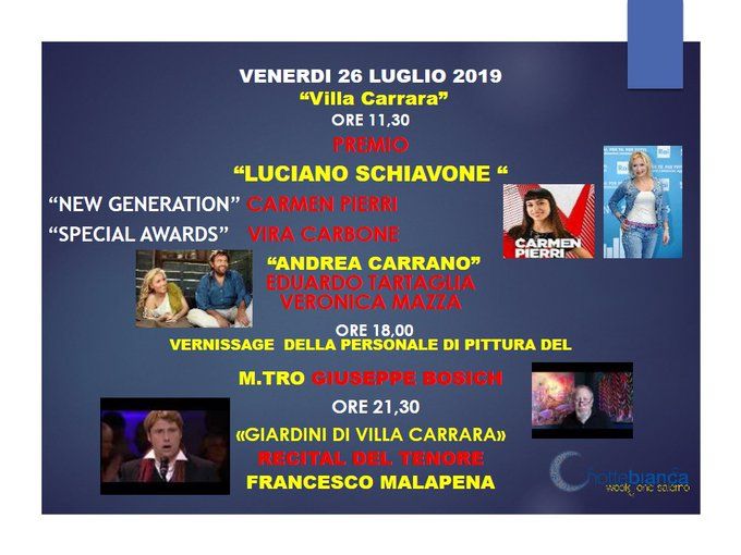 programma notte bianca weekend