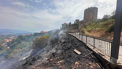 26072026 incendio lustra nei pressi castello