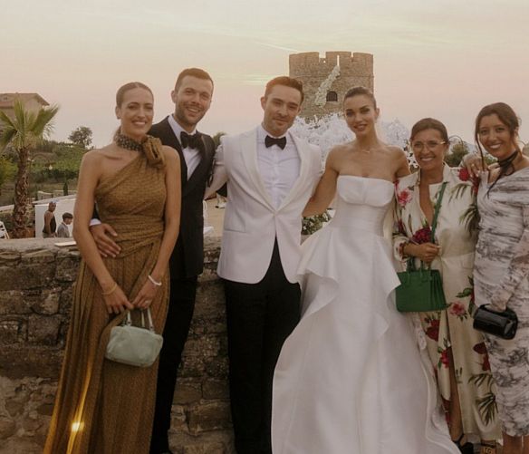 26082024 ed westwick e amy jackson sposi al castello di rocca cilento 