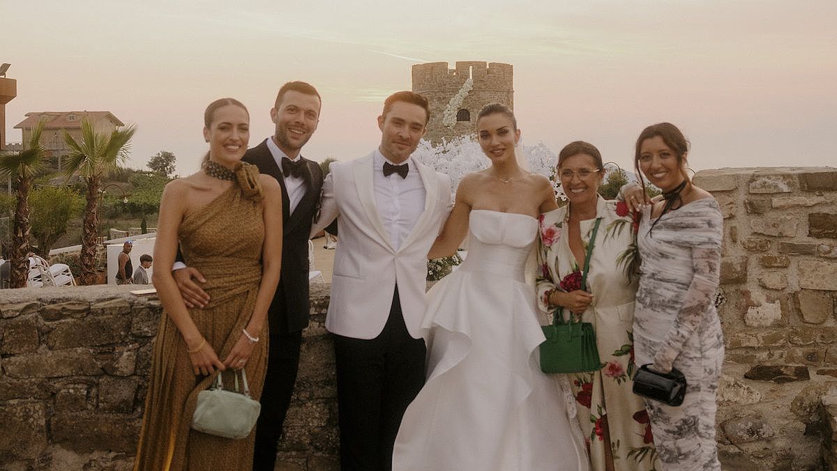 26082024 ed westwick e amy jackson sposi al castello di rocca cilento 