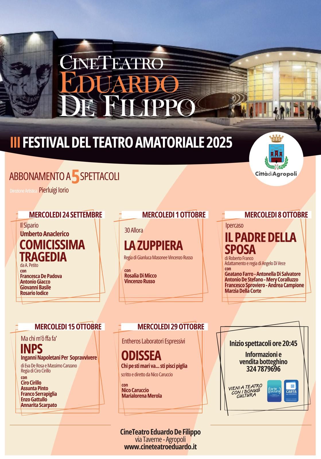 cartellone teatro amatoriale de filippo