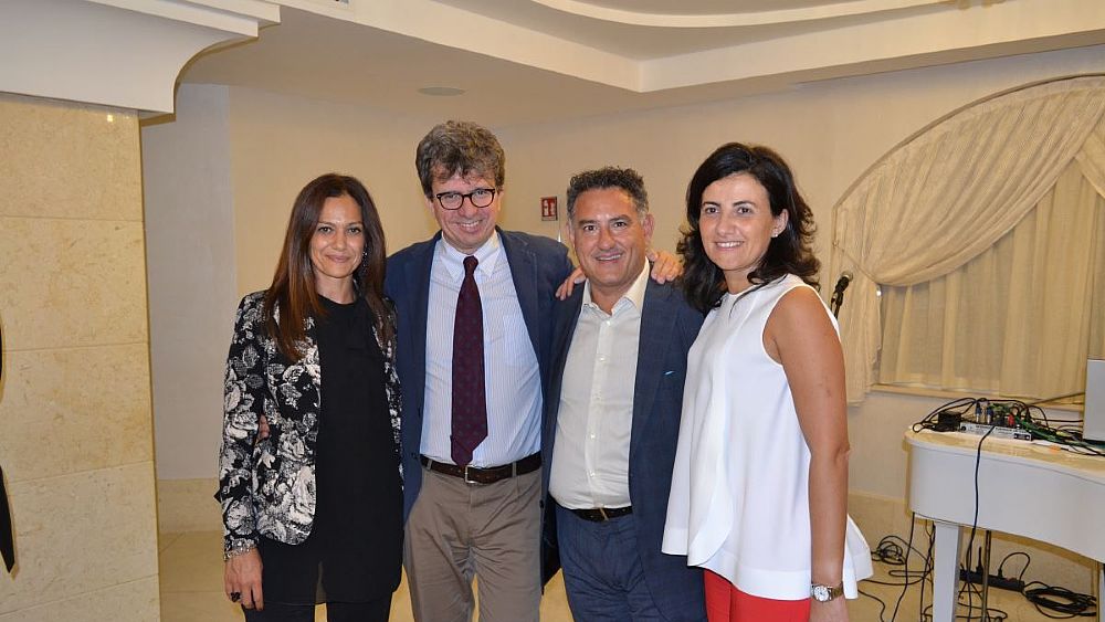 26092016 Sal De Riso con i senatori Saggese e Cociancich