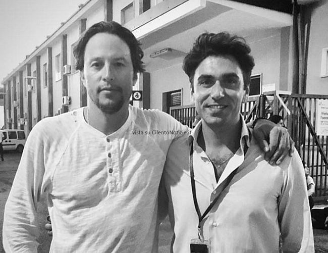 Tonino-Luppino foto - 26092019 Il Sindaco di Sapri con il regista Cary Fukunaga