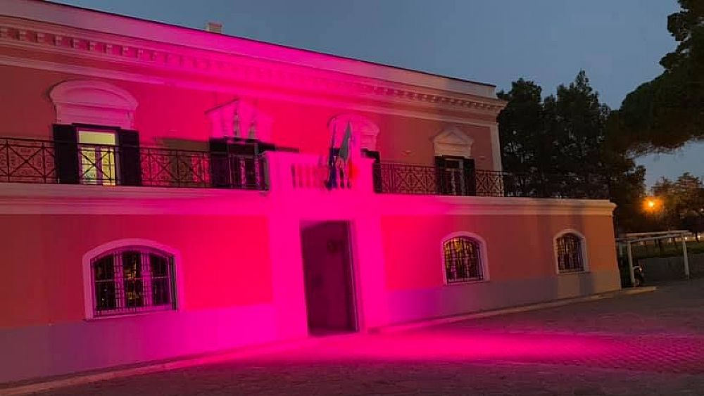 26102019 Villa Matarazzo in rosa foto