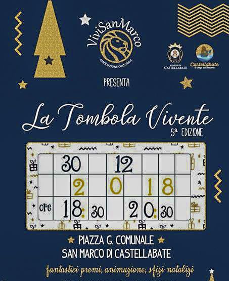 tombola vivente locandina