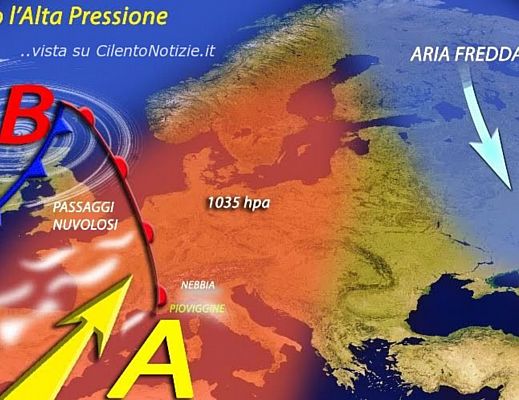 27012016 alta pressione sull italia