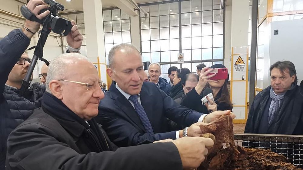 27012020 Vincenzo De Luca e Stefano Mariotti   Manifatture Sigaro Toscano 2