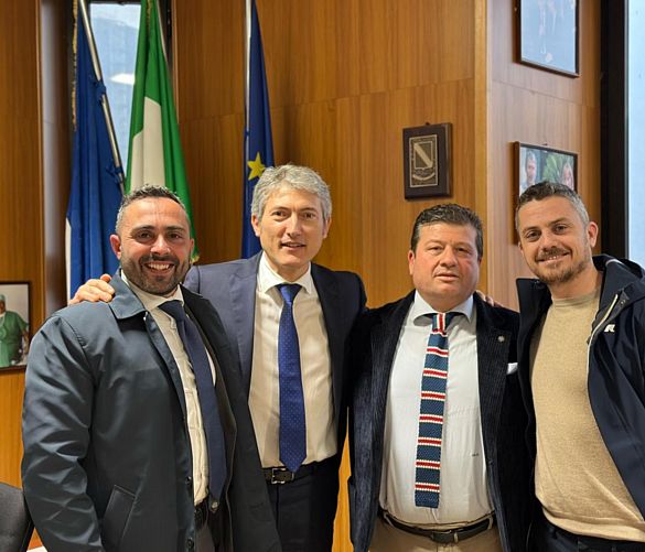 27022025 da sx carmine pecoraro  tommaso pellegrino alfonso santonicola emiliano carpinelli