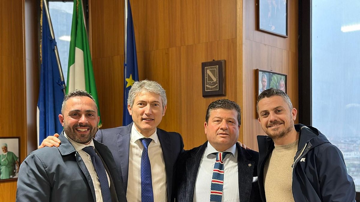 27022025 da sx carmine pecoraro  tommaso pellegrino alfonso santonicola emiliano carpinelli 27022025 da sx carmine pecoraro  tommaso pellegrino alfonso santonicola emiliano carpinelli