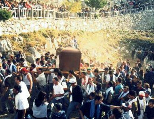 27072014 arrivo madonna cervati